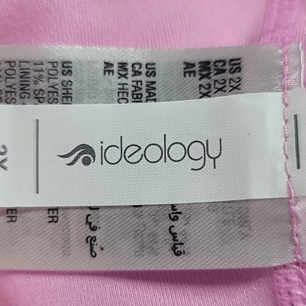 Ideology Pink Strappy‎ Sports Bra
